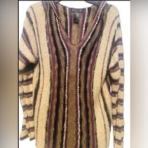 Shyanne Multicolor Striped V-Neck Sweater